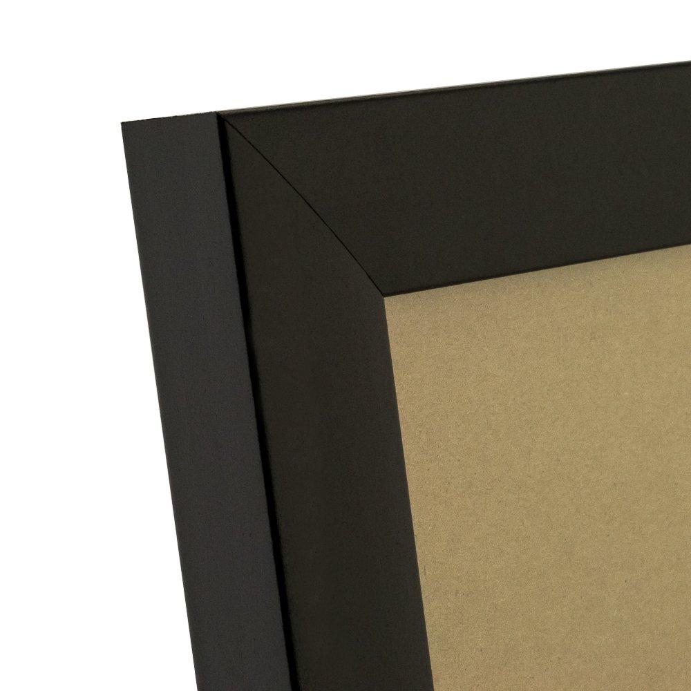 Craig Frames Craig Frames 1WB3BK 20 by 30-Inch Picture/Poster Frame, Smooth Finish, 1-Inch Wide, Matte Black
