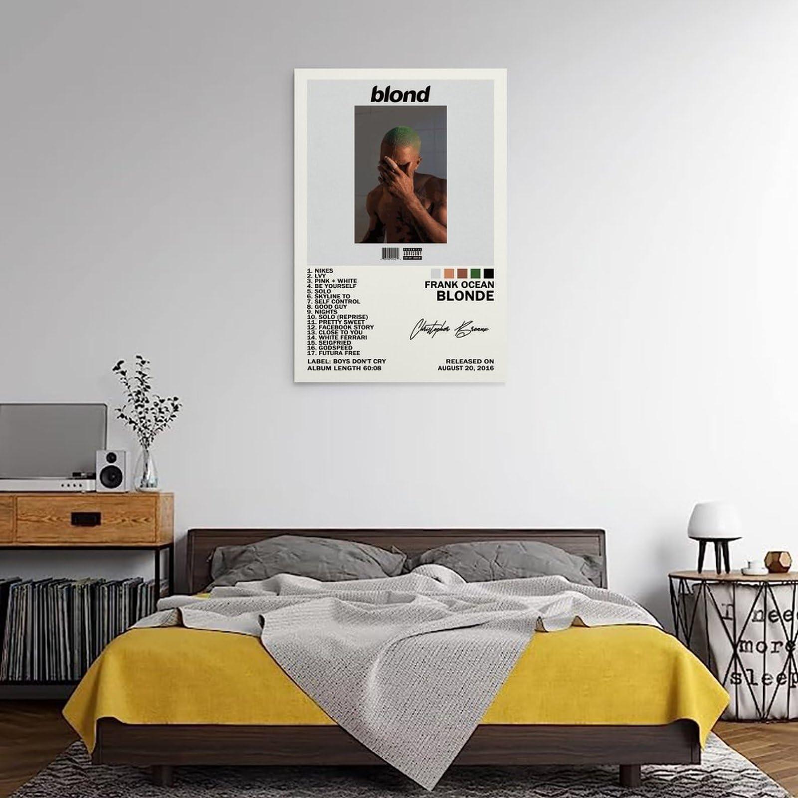 EASSL EASSL Blonde Album Cover Posters Canvas Art Poster Bedroom Decor Posters 20x30inch(50x75cm)
