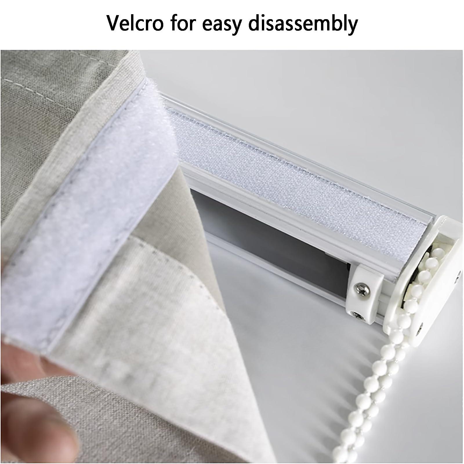 TAIGOR Roman Shades,Blackout Roman Shades Blinds,Cordless Roman Shades Window Blinds for Windows, Farmhouse, French Doors, Kitchen Windows-D-41 W x 56" H