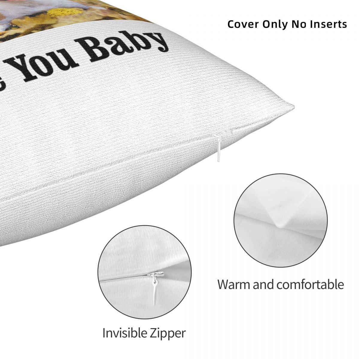 Jixoria Jixoria Personalized Pillow Cover Design Your Own Customized Pillowcase with Picture Text Photo Throw Pillow Case Gifts for Dad Mom Friends for Birthdays Anniversaries, 1 Photo, 24\"x24\"