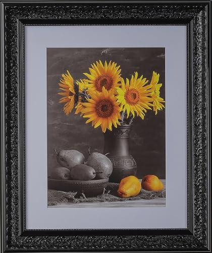 WHOLESALE ARTS AND FRAMES 2-1/2\" Polystyrene Victorian 27x39 Picture Frame Rich Black 1556, Made in USA 27x39 Poster Frame, 27x39 Ornate Frame for Oil Painting, 27x39 Canvas Frame, 27x39 Frames Rich Black