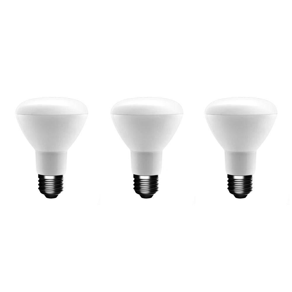 EcoSmart (3-pack) EcoSmart BR20 Soft White LED, Dimmable, 575-Lumen, 2700K, 8-Watt (50-Watt Equivalent) Light Bulb, E26 Medium Base