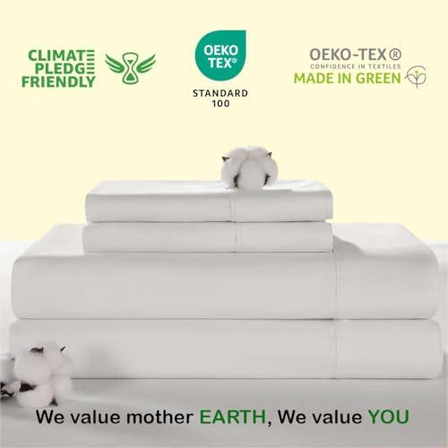 NON Sticky cotton Short Queen Sheets for Rv Camper 100% Cotton Rv Sheets Short Queen Sheets Camper Sheets Rv Queen Sheets Short Queen Sheet Set for Rv Camper Short Queen Sheets for Rv Mattress Light Grey Solid