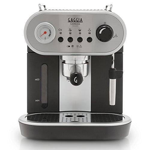 Gaggia Gaggia Carezza De Luxe Espresso Machine, 47oz, Silver