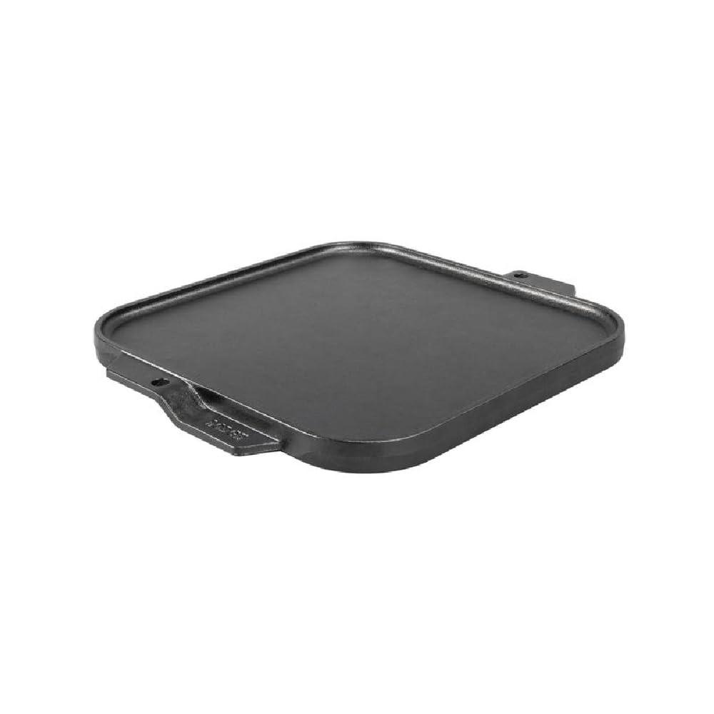 Lodge Lodge LSRG3 Cast Iron Single-Burner Reversible Grill/Griddle, 10.5-inch