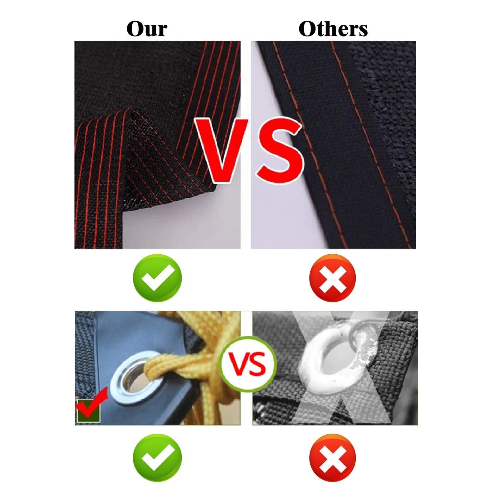 zhang qing xiu ZHANGQINGXIU Shading Net,Shade Net Shade Cloths Shade Sail Sun Protection Insulation Anti-UV Outdoor Shade Fence Courtyard Roof Greenhouse Cover Car Insulation Sheet, 39 Sizes