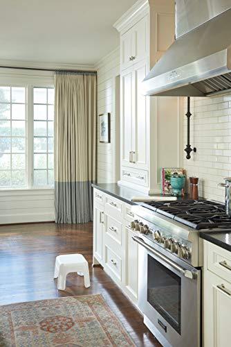 Rubbermaid Rubbermaid Step Stool, 9.5-Inch High, White, Plastic, Small Single Step Stool for Kids/Adults in Home/Kitchen/Laundry/Garage/Bathroom