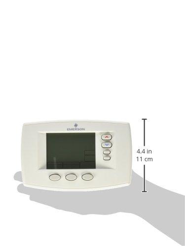 Emerson Thermostats Emerson Thermostats 1F95-0671 6" Programmable Thermostat, Blue