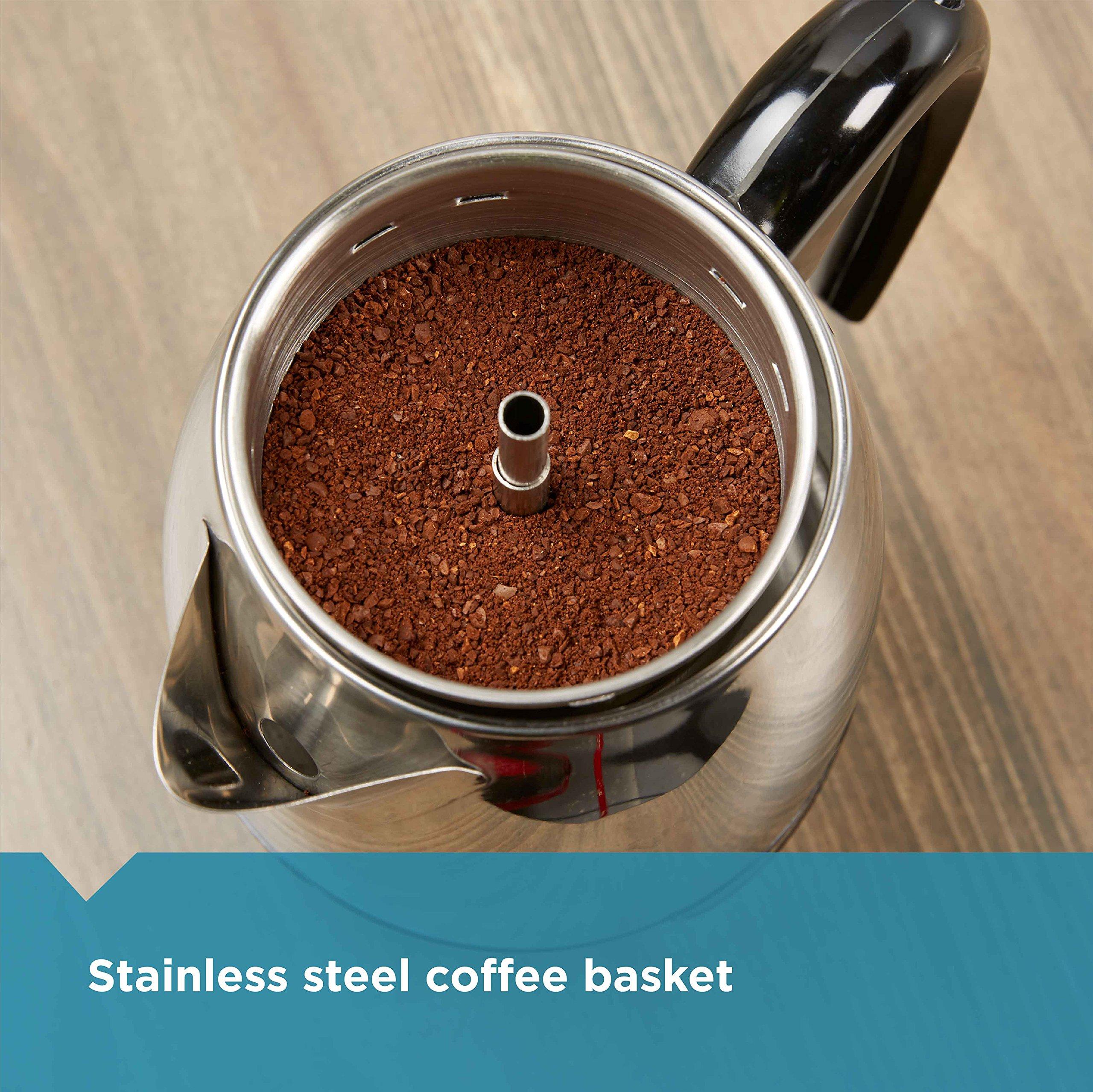 Farberware Farberware Stainless Steel Electric Percolators (2-4 Cup) and (12 Cup)