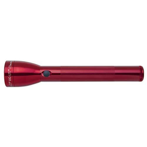 MagLite Maglite ML50L LED 3-Cell c Flashlight in Display Box, Red