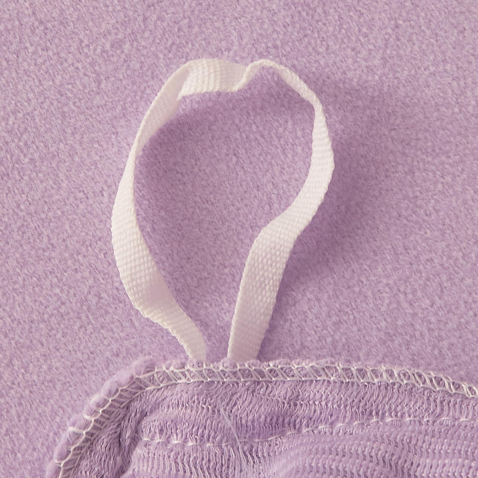 FOPPA FOPPA Lilac Comforter Cover Set King - Ultra Soft Fluffy Bedding Sets 3 Pieces (1 Duvet Cover + 2 Pillow Cases) Pink Bed Set