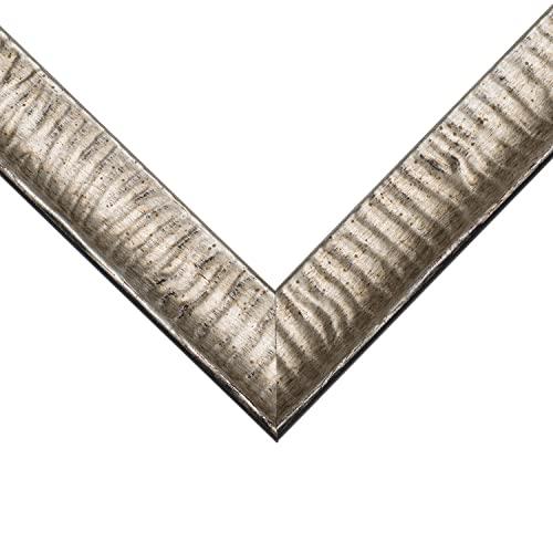 Craig Frames Craig Frames Safari, 11x15 Picture Frame, Silver