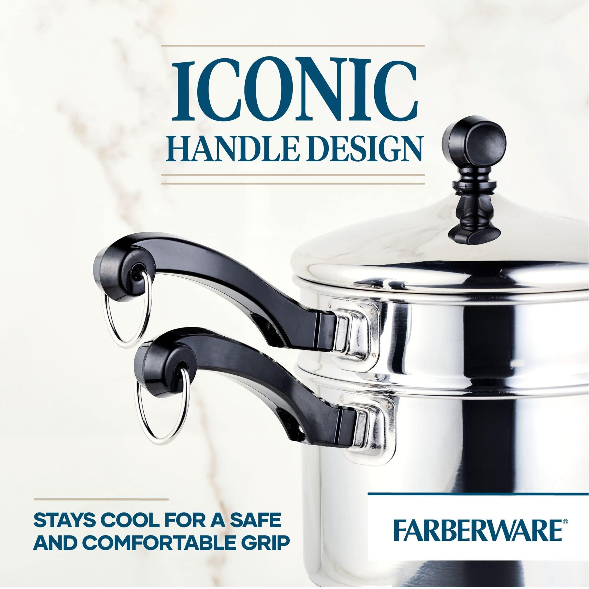 Farberware Farberware Classic Stainless Series 2-Quart Covered Double Boiler