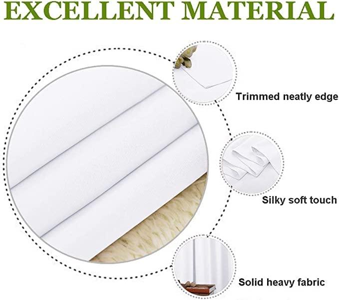 Dittu Den Dittu Den Modern Rustic Natural Blackout Back Tab Draperies Thermal Insulated, Room Darkning Curtain (Navy Blue 84 Inch Wide by 95 Inch Long - 1 Panel)