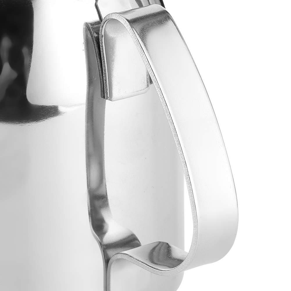 Gavigain Coffee Pot Teapot Stainl Steel Kettle Cold Water Canteen Short Spout for Hotel Restaurant(20oz)