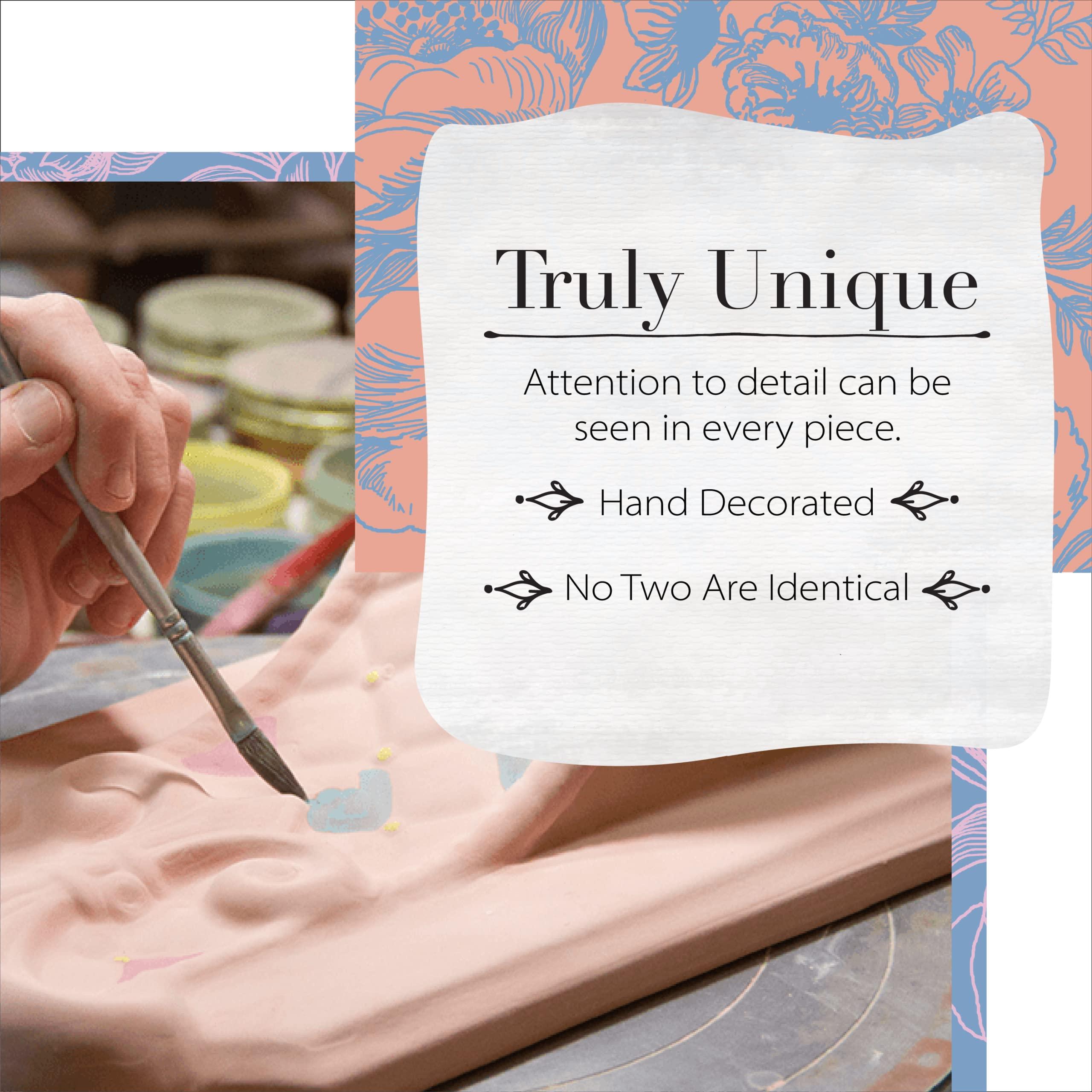 MACKENZIE-CHILDS MACKENZIE-CHILDS Enamel Napkin Holder, Kitchen Napkin Holder for Table and Countertop, Black-and-White Courtly Check