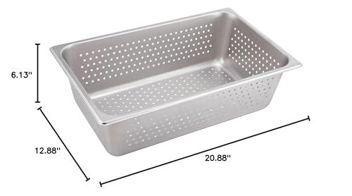 Winco Winco Full Size Perforated Steam Table/Hotel Pan, 6\" Deep