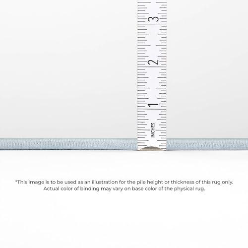 Addison Rugs Addison Rugs Chantille ACN568 Gray 8' x 8 Indoor Outdoor Round Area Rug, Stain Resistant, Machine Washable, Non Shedding, Bedroom, Living Room, Dining Room, Kitchen Rug