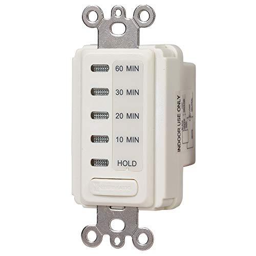 Intermatic Intermatic EI210LA 10/20/30/60 Electronic in-Wall Countdown 1800-Watt Timer, Light Almond