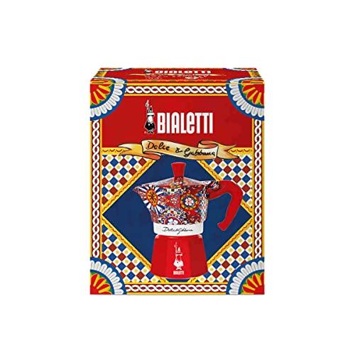 Bialetti Bialetti Dolce & Gabbana Mocha Express 3 Cup Open Fire (Coffee Maker, Espresso Maker, Makinetta)