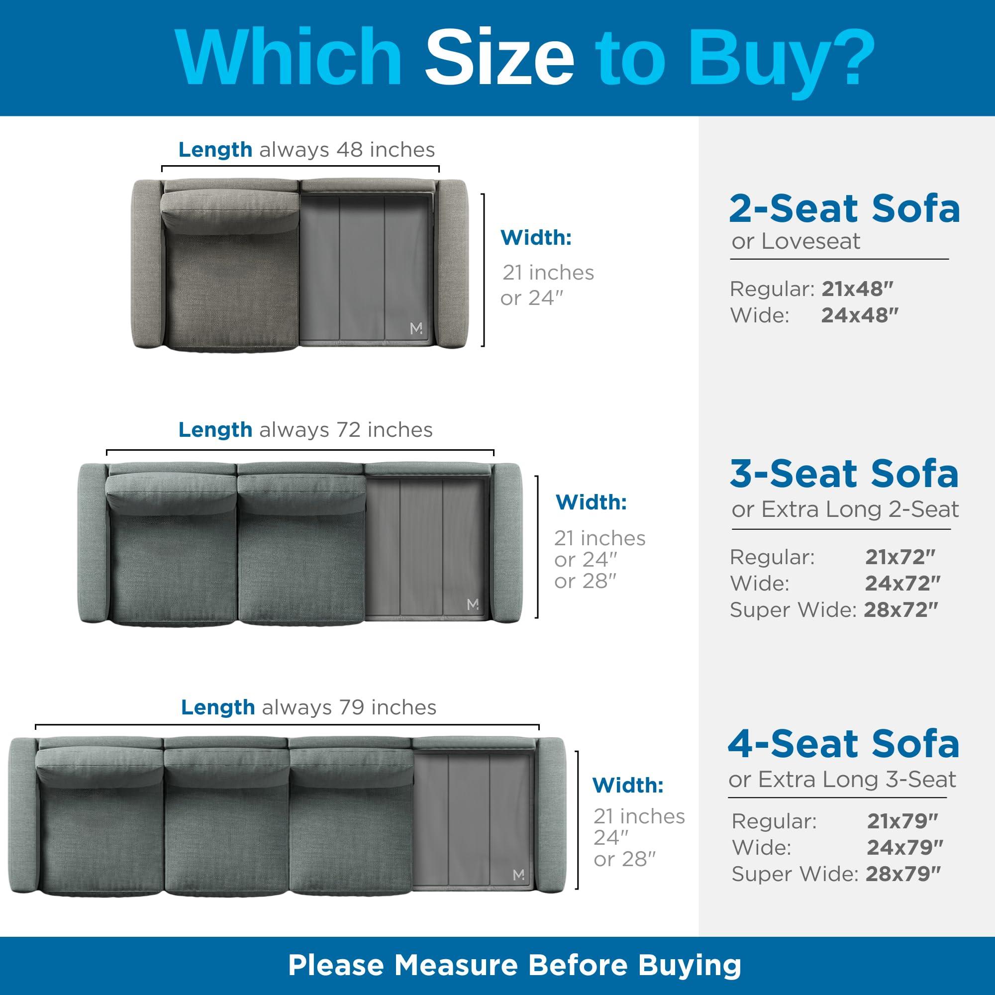 Meliusly Meliusly Heavy Duty Couch Cushion Support for Sagging Cushions (21x79) Reinforced Wood Sofa Cushion Support Board for Sagging Seat, Deep Couch Supporter for Under The Cushions, Loveseat Saver