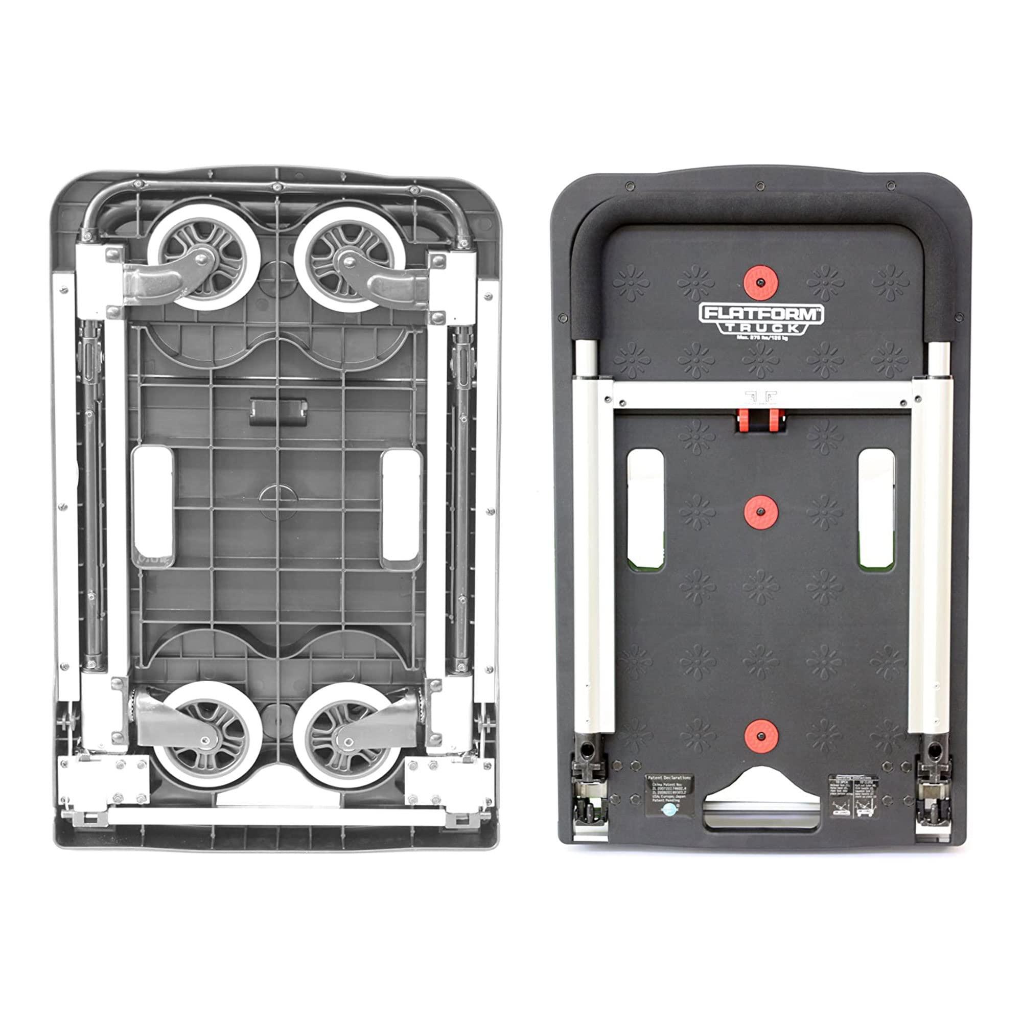 Magna Cart Magna Cart Foldable Dolly Cart, Platform Hand Truck with Wheels, 300 Lbs