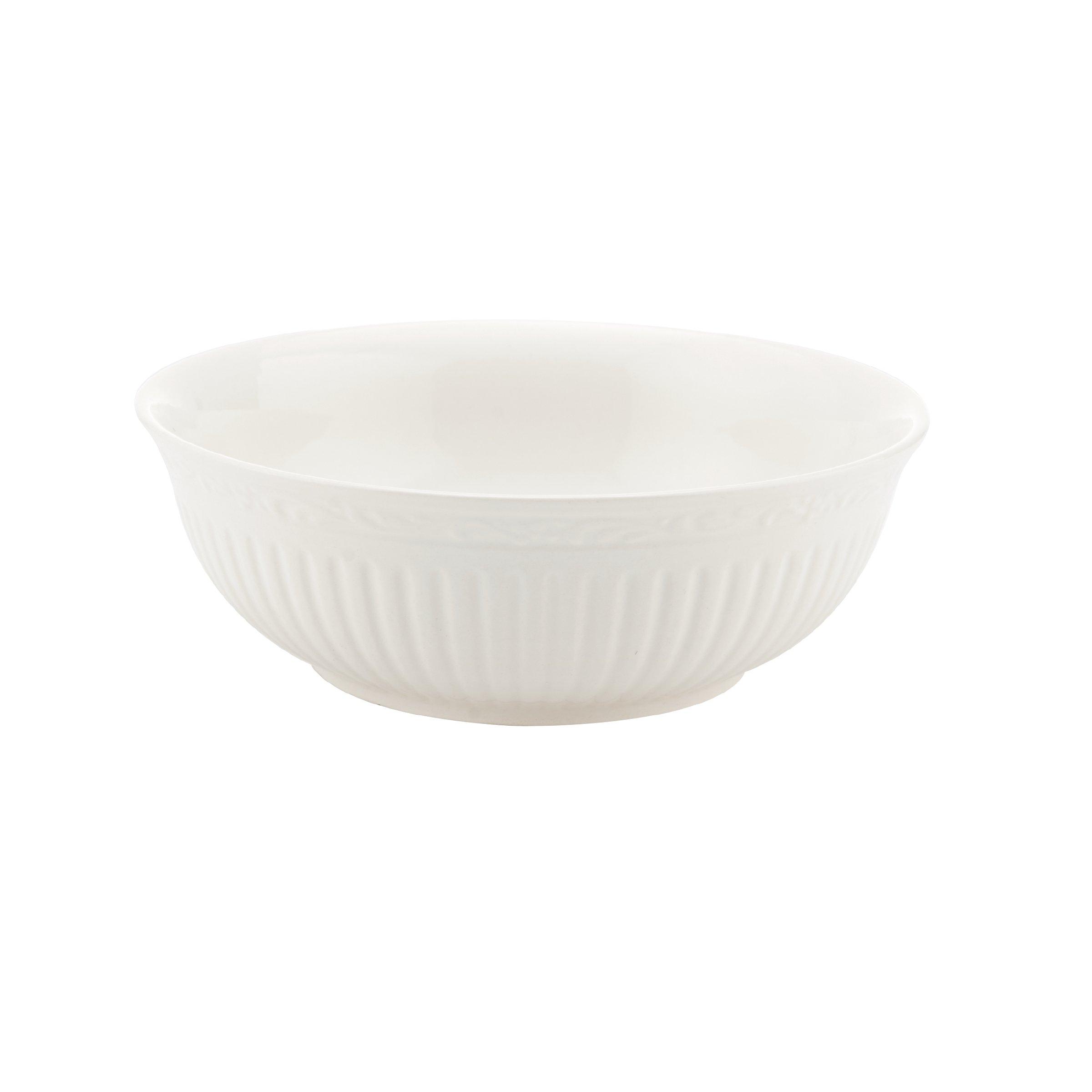 Mikasa Mikasa Italian Countryside 4 Piece Place Setting Dinnerware Set, White