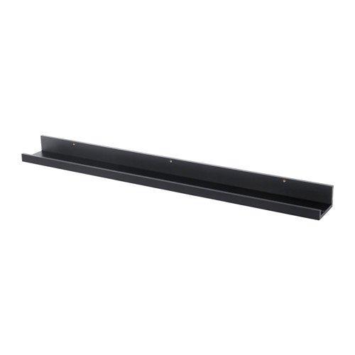 IKEA IKEA Modern Picture Ledge Floating Shelf 45.25 inch Black