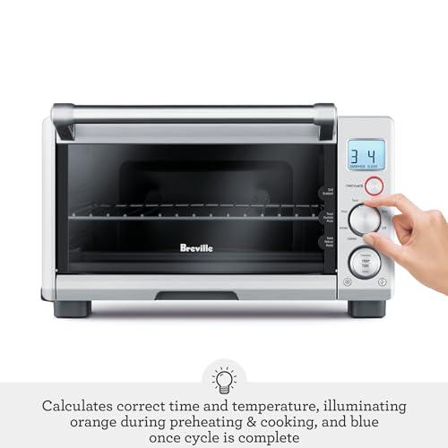 Breville Breville BOV650XL the Compact Smart Oven Countertop Toaster Oven, Brushed Stainless Steel
