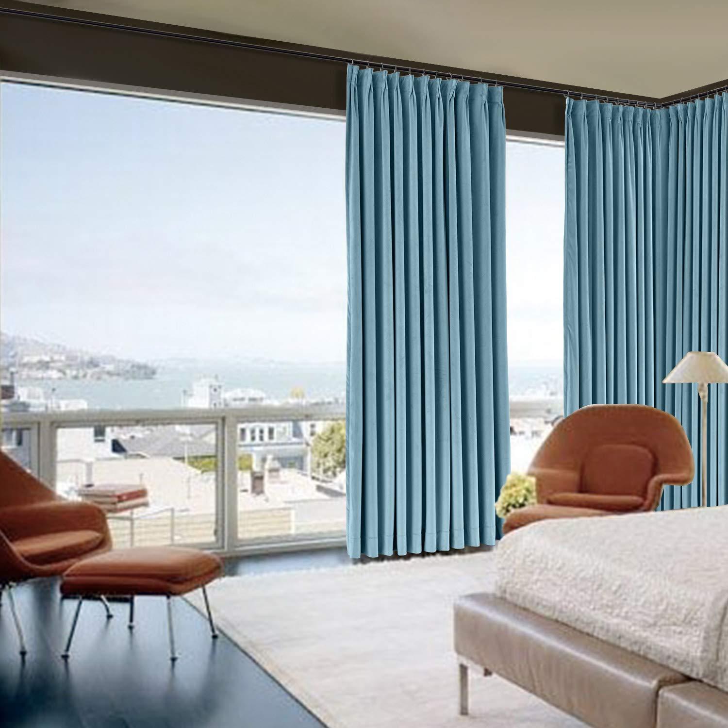 Curtains Your Way Curtains Your Way Blackout Room Darkening and Thermal Insulating Window Curtains/Panels/Drapes 84x84 inch 1 Panel