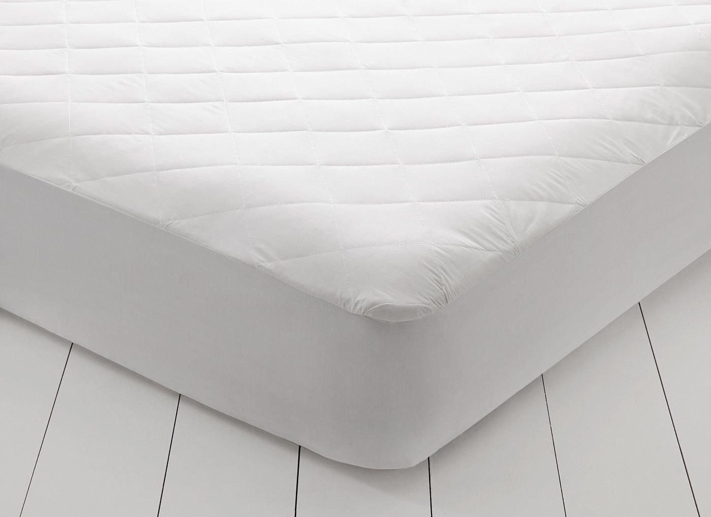 Continental Bedding Continental Bedding Queen Size Waterproof Mattress Protector Sheet- Quilted Fitted Mattress Cover - Premium Cotton Mattress Bed Pad Topper Up to 18 Inches Deep - Machine Washable - 300 Thread Count