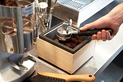 Rattleware Rattleware Stainless Maple Holder Knock Box - Perfect for Home, Cafe, Restaurant, Hotel, Office, or Commercial Establishment - Heavy Duty Knock Box Trusted By Baristas Worldwide (6 x 5.5 x 4)
