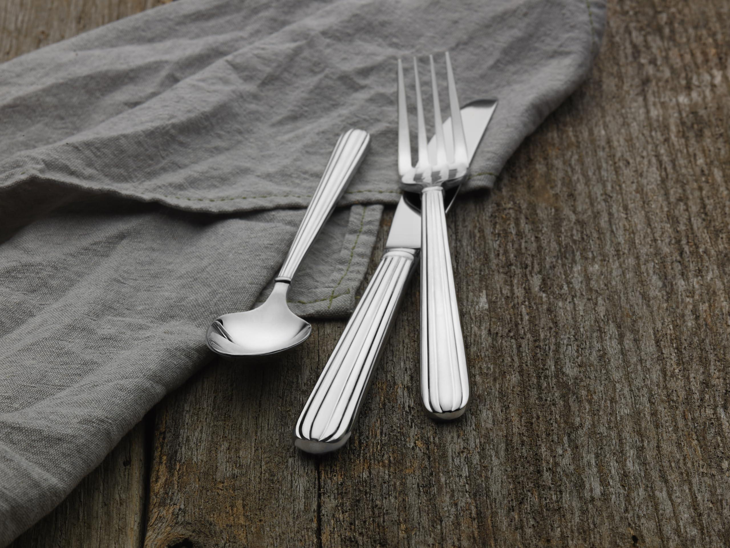 Mikasa Mikasa Italian Countryside Stainless Steel Flatware, 20-Piece Set