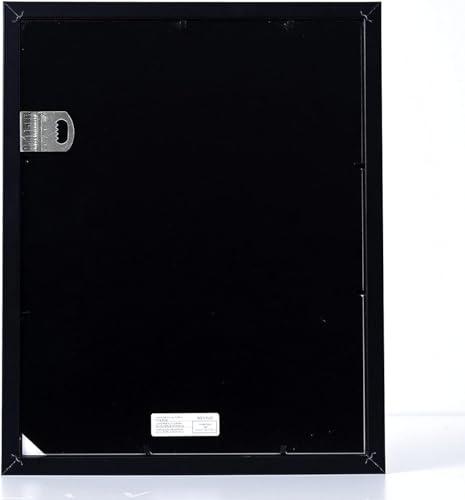 Americanflat Americanflat Set of 7 Picture Frames with Shatter-Resistant Glass - Gallery Wall Frame Set with One 11x14 Frame, Two 8x10 Frames, and Four 5x7 Frames - Signature Collection - Black