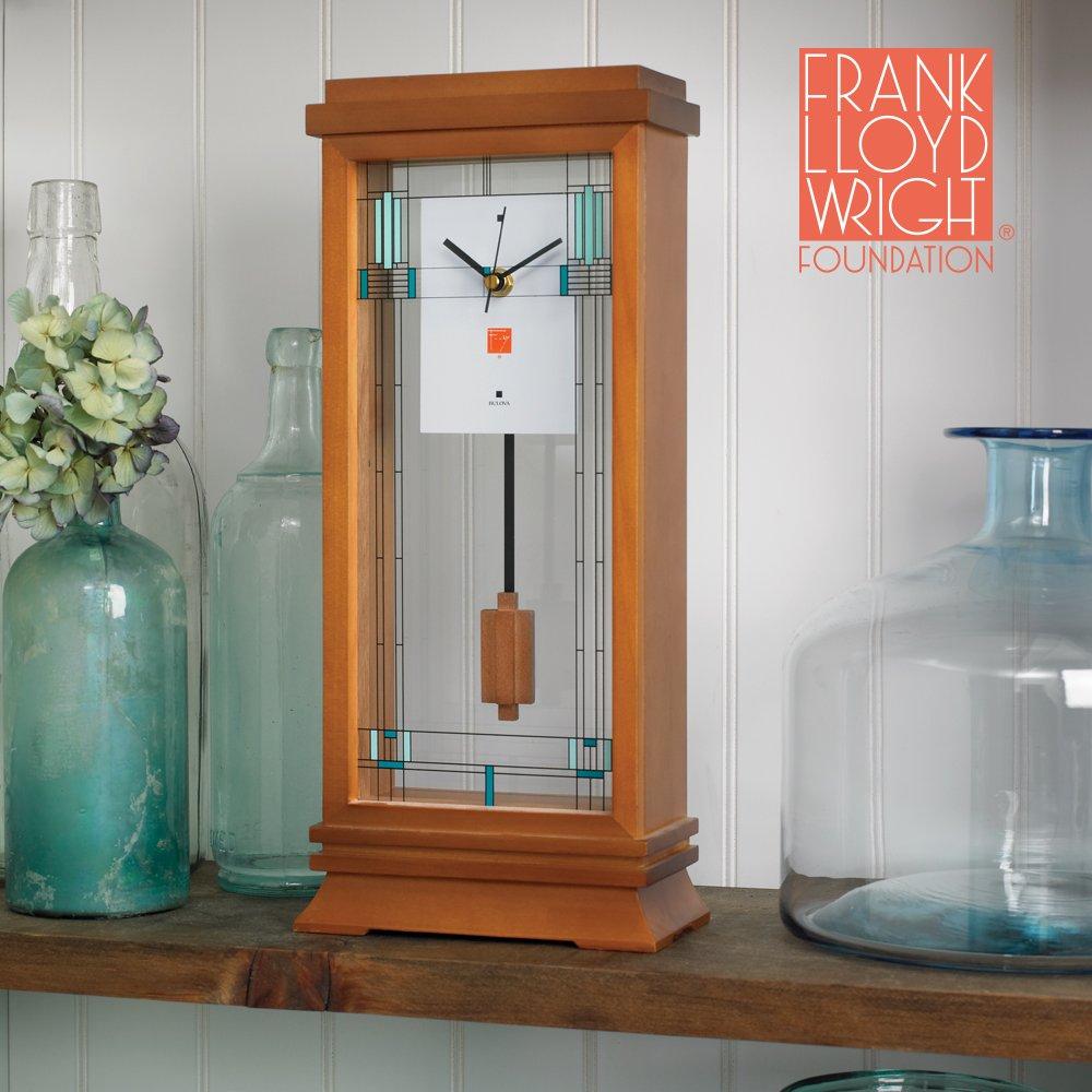 Bulova Bulova B1839 Wilits Frank Lloyd Wright Mantel Clock