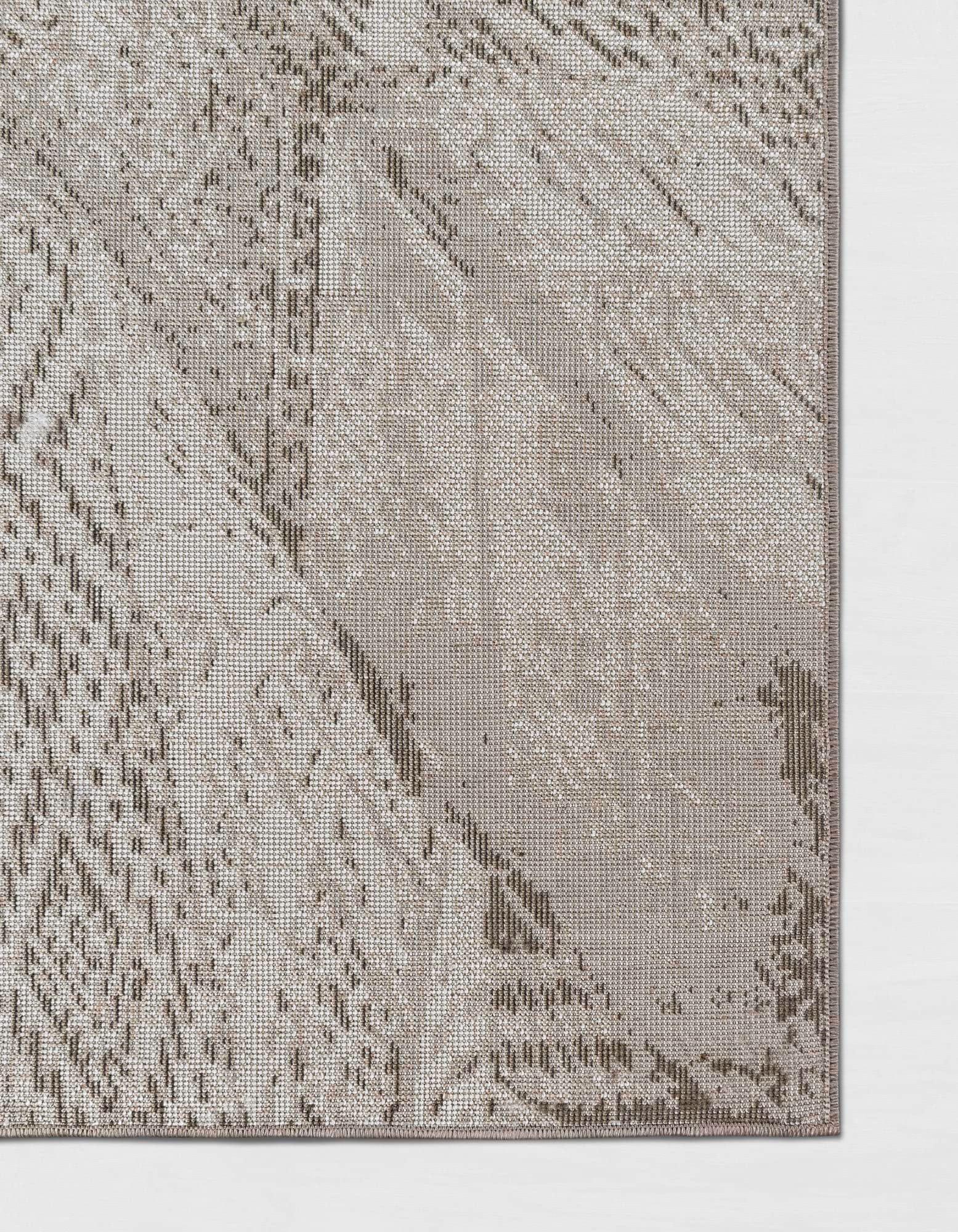 Rugs.com Rugs.com Monte Carlo Collection Rug 3\' 3 x 19\' 8 Runner Brown Medium Rug Perfect for Living Rooms, Large Dining Rooms, Open Floorplans