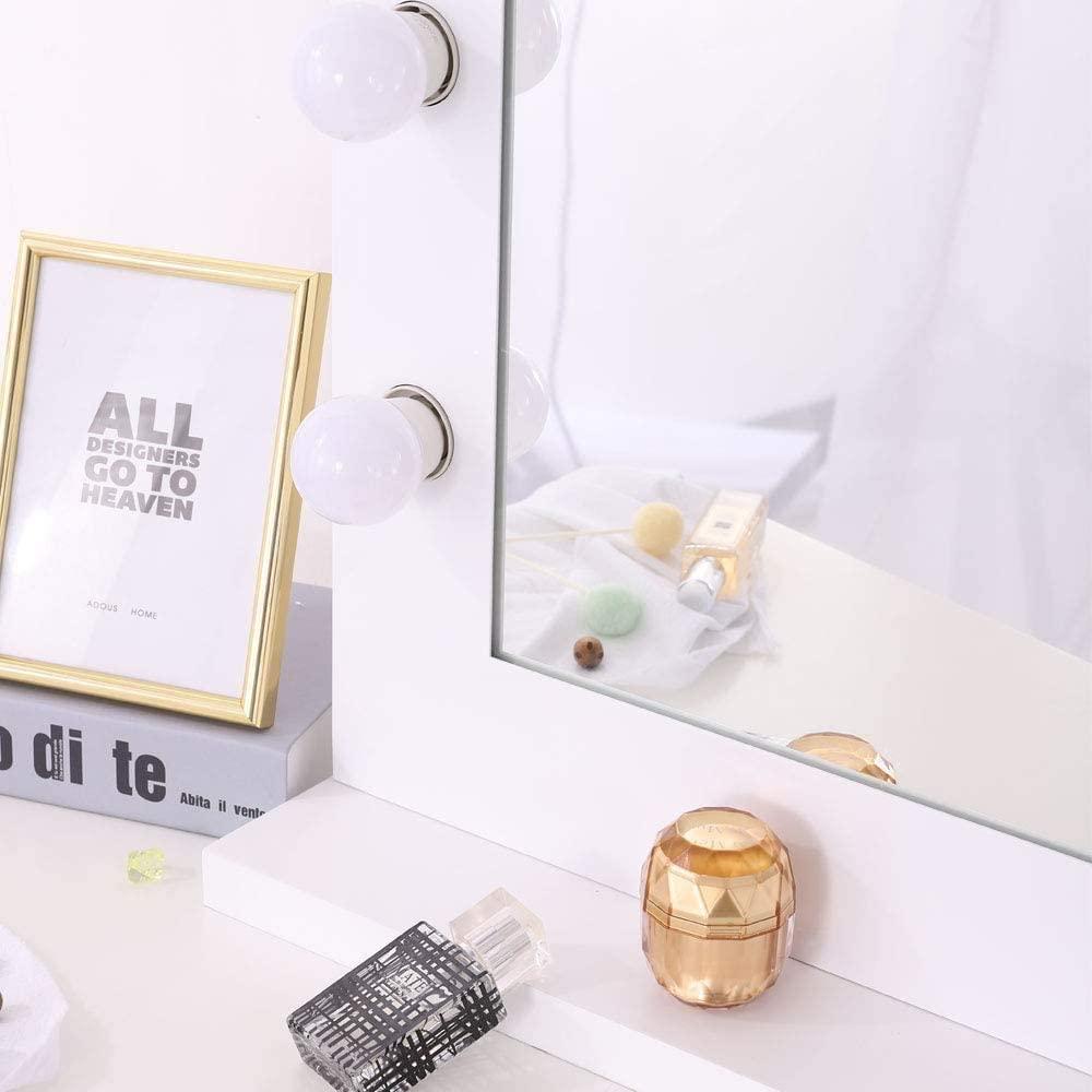 Chende Chende Hollywood Vanity Mirror with Lights and Elegant Mirror for Living Room