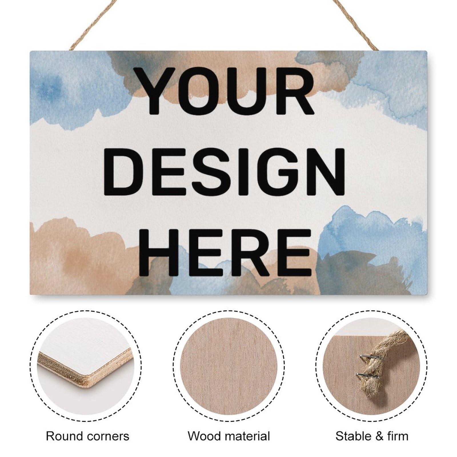 ziffand74154 Family Name Sign, Custom Wood Sign, Personalized Bar Sign, Last Name Pallet Sign, Wedding Gift, Rustic Farmhouse Home Wall Decor, Personalized Wood Signs, Customized Gifts, 10x16