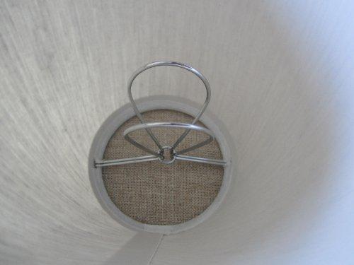 Urbanest Urbanest Chandelier Lamp Shades, Set of 6, Soft Bell 3\"x 6\"x 5\" Cream, Clip on