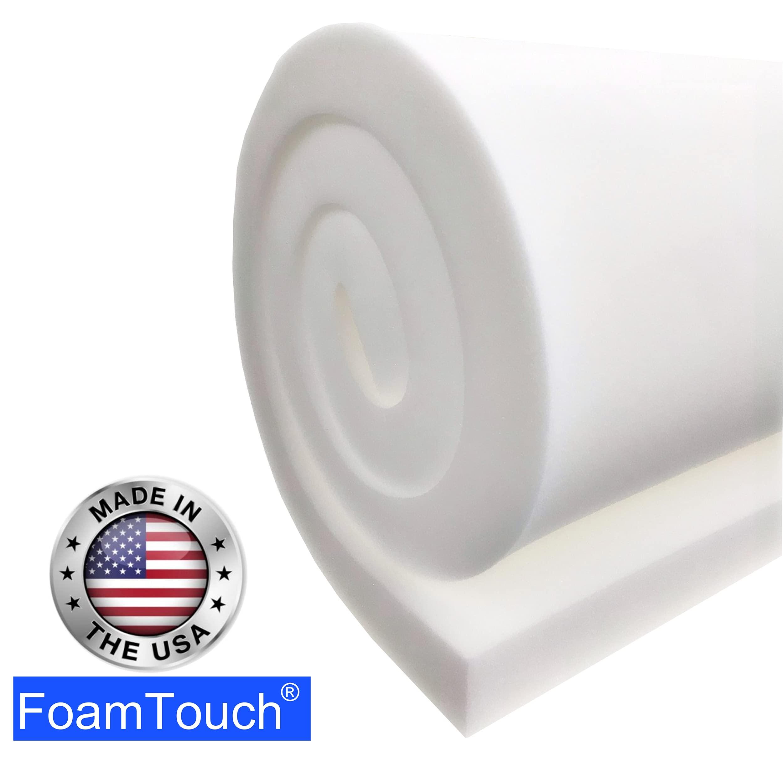 FoamTouch FoamTouch 3x24x36HDF1.8 Upholstery Foam, 3\" x 24\" x 36\", White