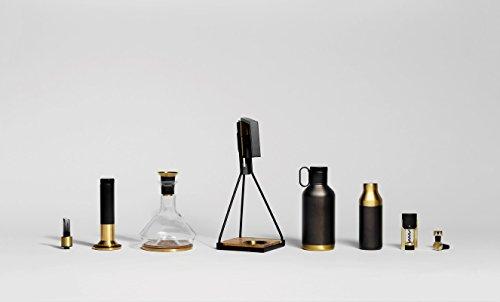 RBT RBT Decanter with Wood Coaster and Micro-Perforated Aerator