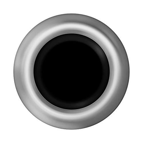 simplehuman simplehuman 115 Liter / 30 Gallon Bullet Open Top Trash Can Commercial Grade Heavy Gauge, Brushed Stainless Steel