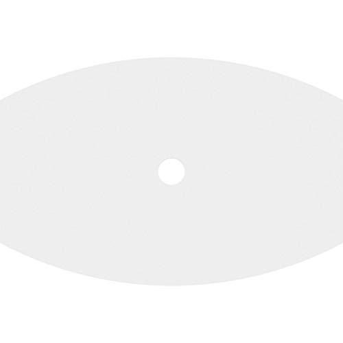 Ekena Millwork Ekena Millwork CMP38X25KY-03000 Kailey Architectural Grade PVC Contemporary Urethane Ceiling Medallions 38\"W x 25 3/8\"H x 3\"ID x 20 1/2\"C x 1\"P