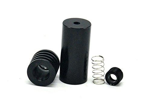 Jolooyo 2pcs 16x50mm Case/Housing with Lens 200nm-1100nm for 9mm TO-5 Laser Diode LD