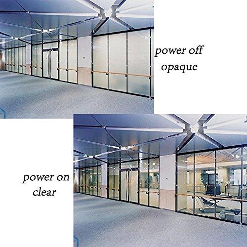 HOHOFILM HOHOFILM Electronic PDLC Smart Film PDLC Switchable Smart Film Electric Smart Glass Film(15cmx15cm)