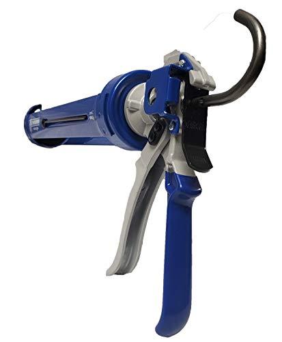 Newborn Newborn 250 Super Smooth Rod Revolving Frame Caulking Gun, 1/10-Gallon Cartridge Capacity, 18:1 Thrust Ratio