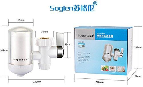 Soglen Soglen SG-LT-RF200 Tap water purifier household water purifier 5 filtering ceramic diatom smart fashion 1 year warranty