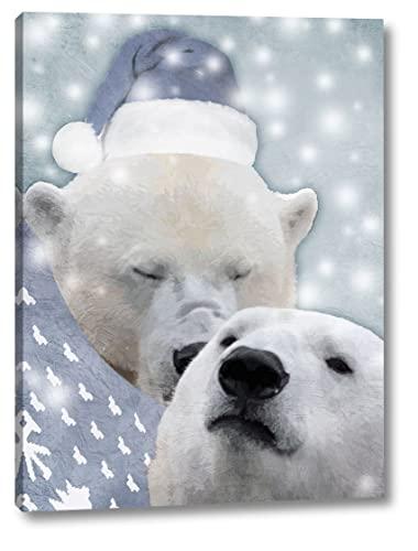 Canvas Art USA Family Affection 1 by Marcus Prime - 29\" x 38\" Canvas Art Print Gallery Wrapped - Ready to Hang