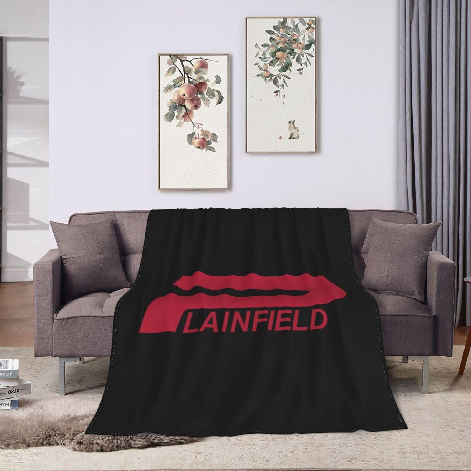 BASTU Flag of Plainfield, Indiana Throw Blanket for Men Women Couch Bed Sofa Throw Blanket 60\"x50\" Blankets