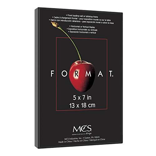MCS MCS Format Picture Frames, Gallery Wall Frames, Black, 5 x 7, 12-Pack